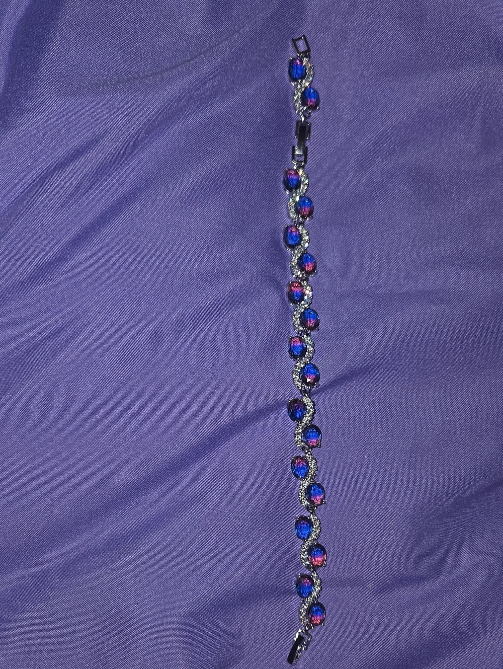 Purple Iridescent Bracelet